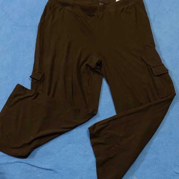 Denim & company size XL beach pants with pockets - Picture 2 of 5